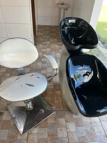 Lavatório de cabelo