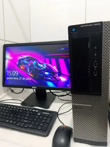 Computador Dell Core i5 8gb HD de 500gb monitor teclado e mouse