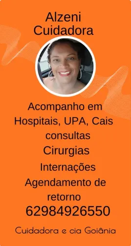 Cuidadora hospitalar 