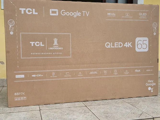 Smart TV 65 TCL QLED 4K modelo 65P7K LACRADA 