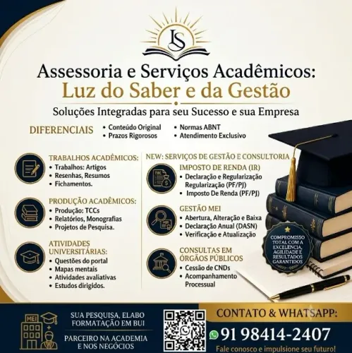 trabalhos para estudantes e assessoria