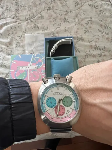 Relógio Cadola Testa di Toro edição limitada Interlagos 1972