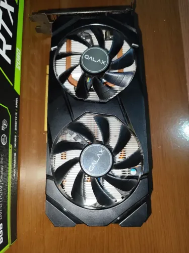 Placa de vídeo RTX 2060 6gb galax