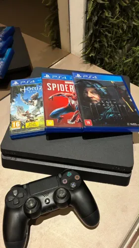 PS4 COM TODOS JOGOS INCLUSOS - aceito negociação
