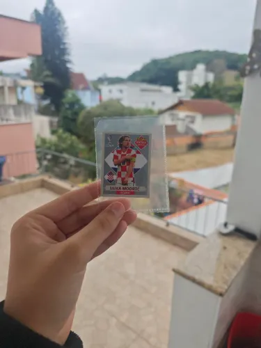 Luka Modric Extra Sticker Prata (Legend) - Copa do Mundo 2022