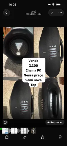 Caixa BOOMBOX 4 semi nova
