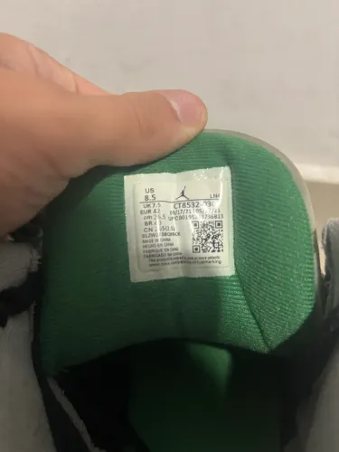 Air Jordan 3 Retrô pine green original tamanho 40