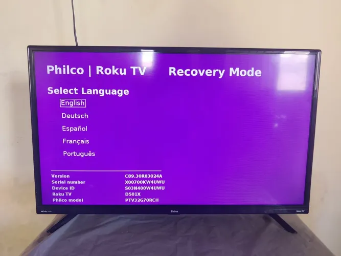 Vende-se TV Philco Roku 32 polegadas