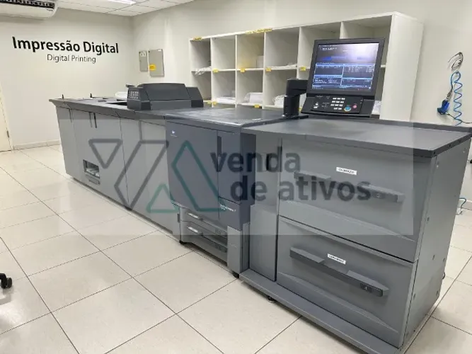 Impressora Digital de Produção Bizhub Press C1070P - Funcionando 3565372