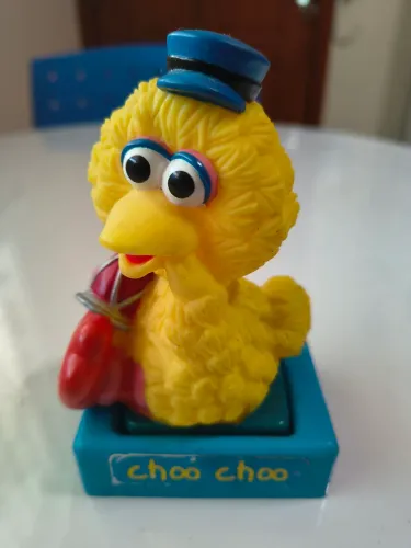 Boneco Garibaldo Vila Sésamo Anos 80 Choo Choo
