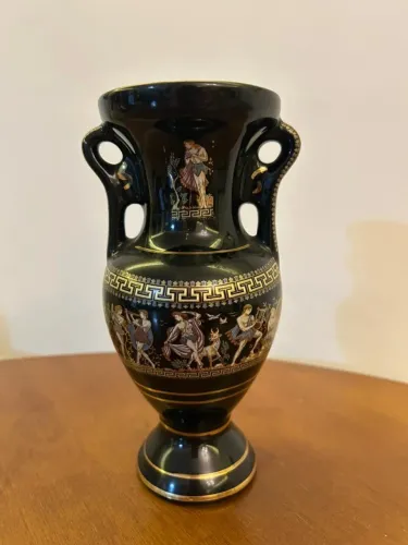 Vaso grego original (c/ ouro 24k)