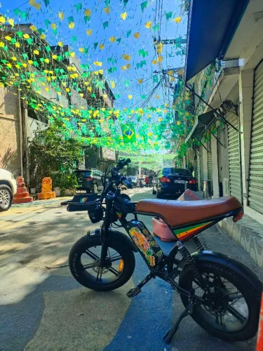 Bicicleta elétrica Ouxi V8 pro