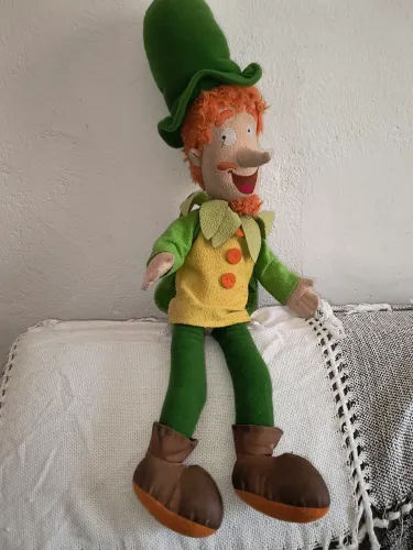 Boneco pelúcia Visconde sítio do pica pau amarelo