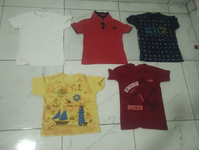 Vendo lote infantil menino 