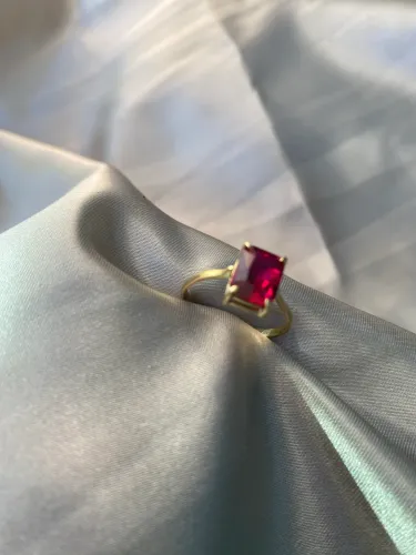 anel de ouro 18k
