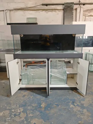 Aquário 180x50x50 10mm completo 450 litros marinho