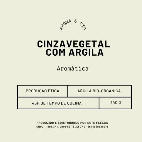Argila com Cinza vegetal