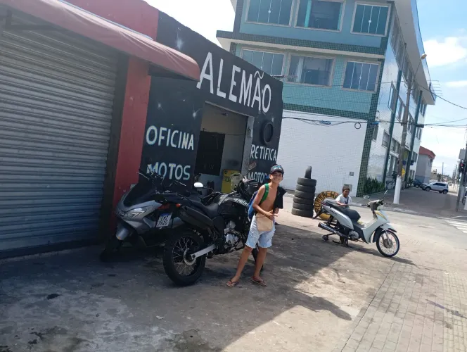 Oficina e moto peças praia grande