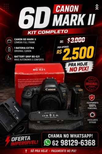 Câmera 6d MARK 2