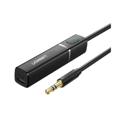 Transmissor Bluetooth 5.0 Ugreen Conector 3.5mm Preto - COMO NOVO