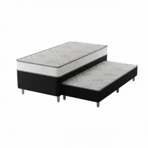 Cama Box Solteiro com Auxiliar (Produto Novo)