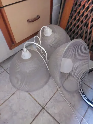 Lustre pendente industrial