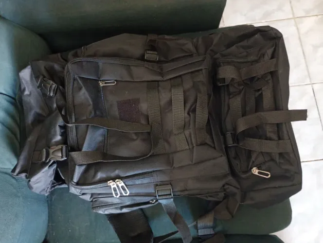 Mochila Preta Tática