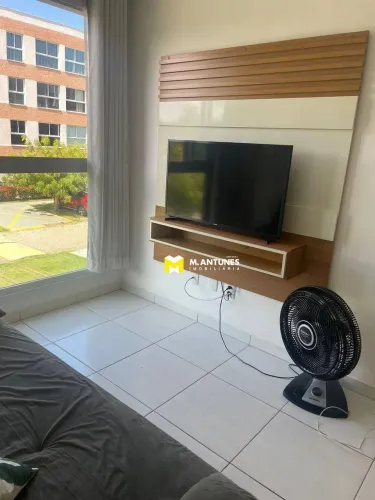Vendo Apartamento Mobiliado 1 Quarto , Muro Alto Condomínio Clube, Porto de Galinhas, Ipoj