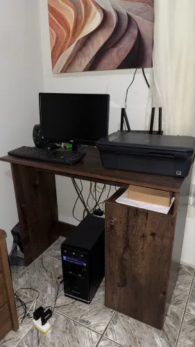 Kit Computador Completo + Monitor + Impressora + Rack