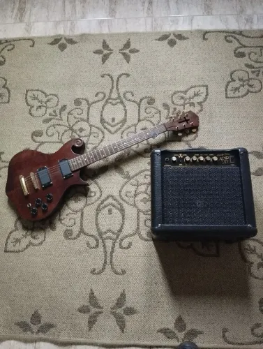 Guitarra modificada .