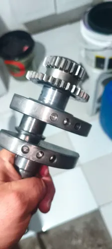 retirada de peças