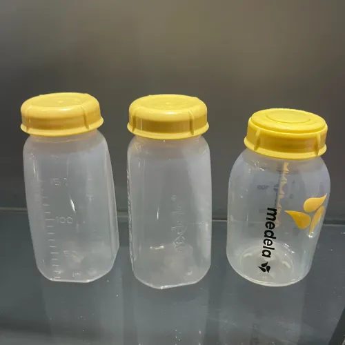 3 Frascos Medela 150ml Originais para Leite Materno