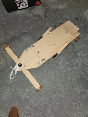 Carrinho de Rolimã Antigo- 
