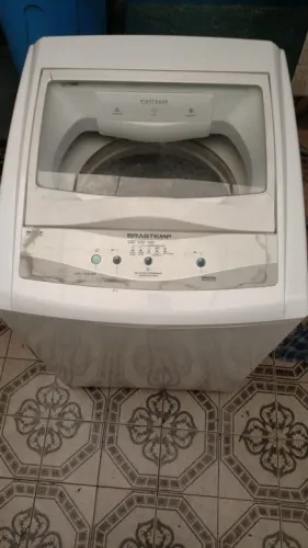 MAQUINA LAVAR BRASTEMP 08 KG USADA FUNCIONANDO 127V 
