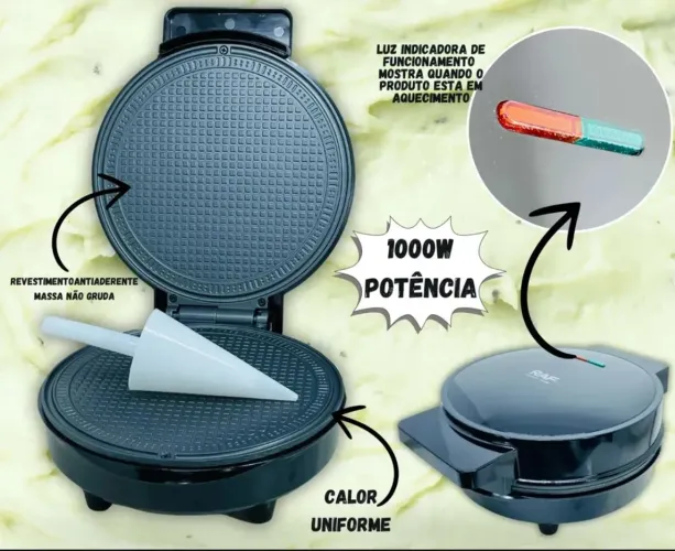 Máquina casquinha de sorvete 