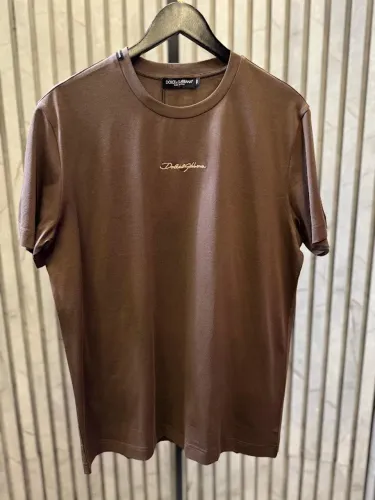 CAMISETA DOLCE  & GABBANA - MARROM