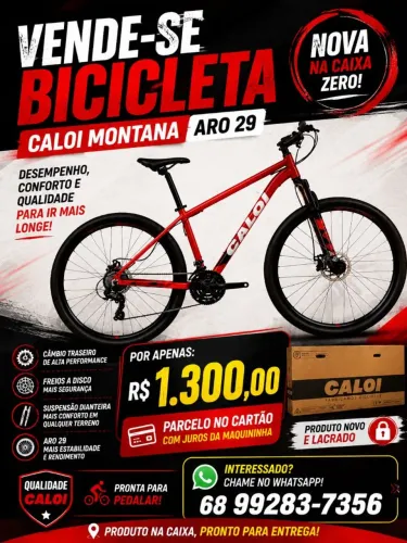 Bicicleta caloi Montana aro 29