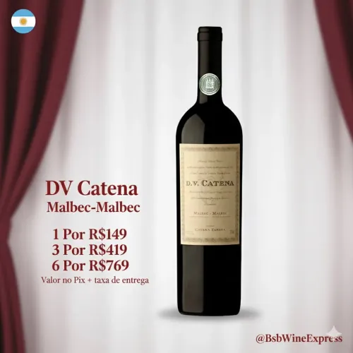 Vinho DV Catena Malbec-Malbec