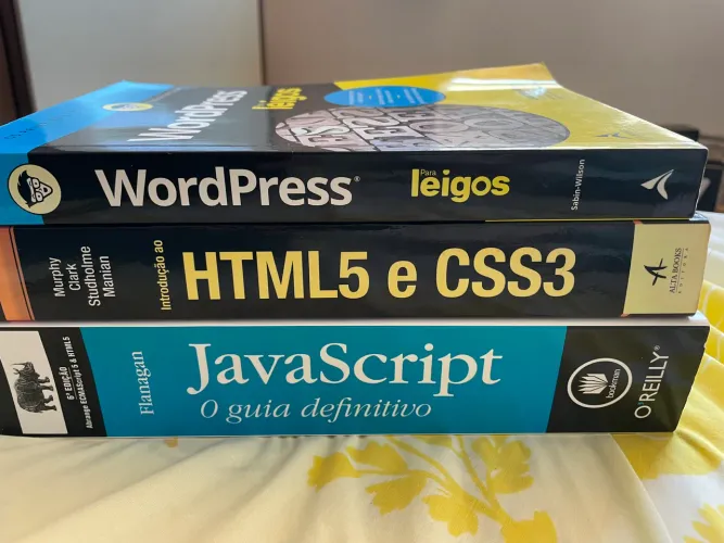 Livros Programação HTML CSS Javascript WordPress 