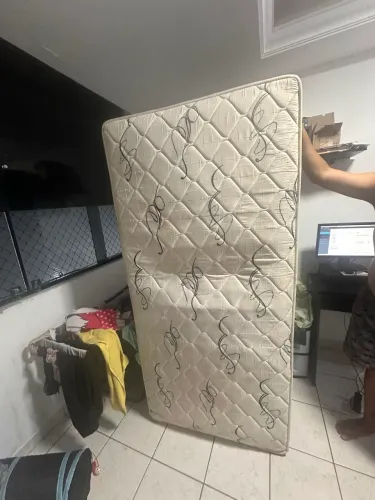 Cama box solteiro mola