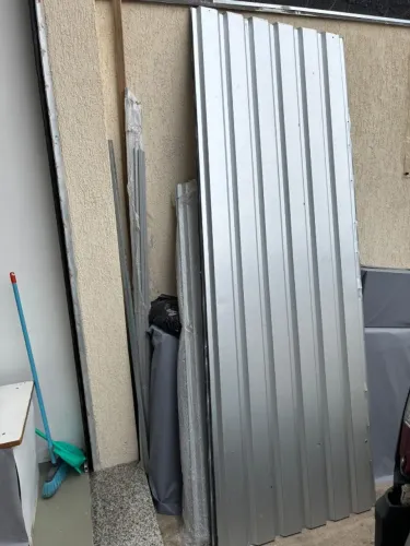 Telha Galvalume Trapezio 2,5mm- Tamanho 3x1