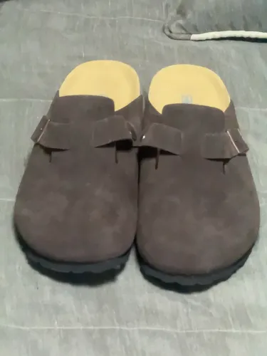 Birkenstock Boston Clovis 1/1 marrom mocha tamanho 44 eur=42