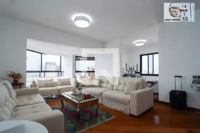 Apartamento com 5 Quarto(s) e 5 banheiro(s) para Alugar, 590 m² por R$ 22500 / Mês