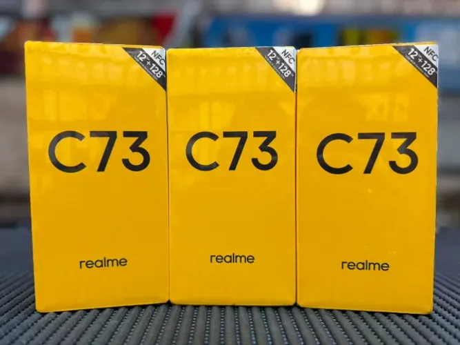 Realme C73 4G 128GB+4RAM Verde e Violeta R$ 1.099,00 1 ANO DE GARANTIA