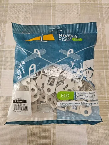 Nivelador, separador para piso de 2 mm