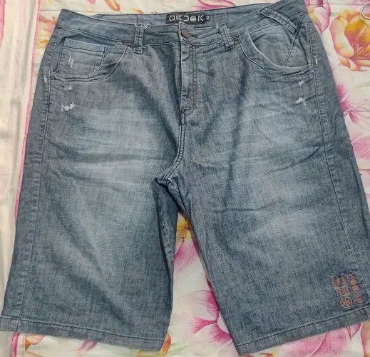 Bermuda Jeans Masculina okdok tamanho 48