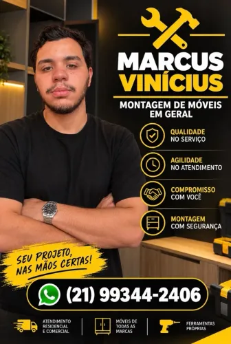 Montador de móveis especializado.