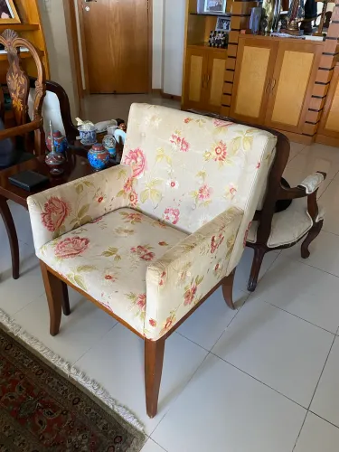Poltronas de jantar com braço 
