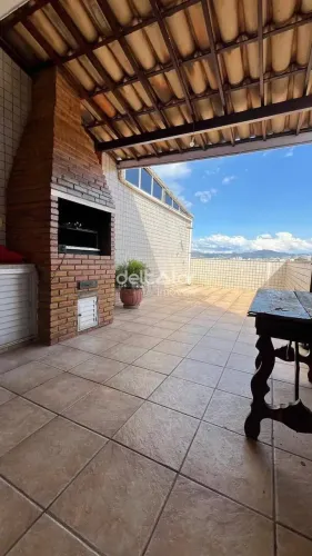 Cobertura para locação com 3 quartos, 1 suíte e 3 vagas de garagem, Santa Rosa, Belo Horiz