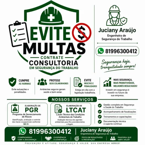 Prestação de Serviços em Segurança do Trabalho